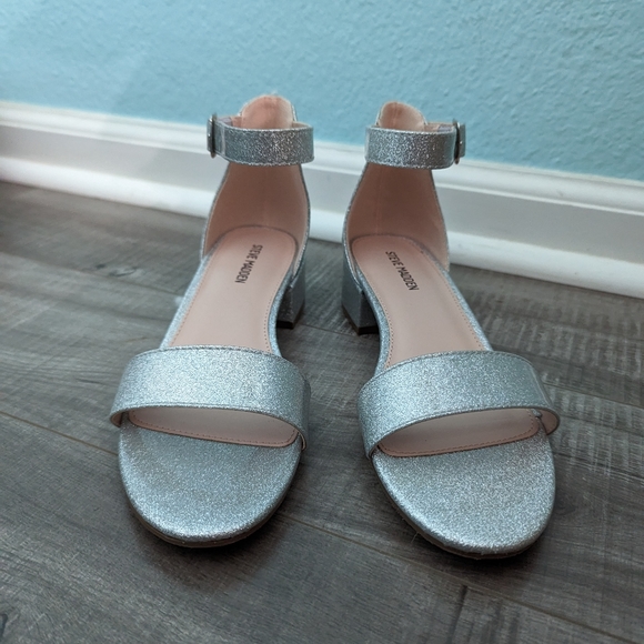 Steve Madden glitter block heels - Picture 6 of 6